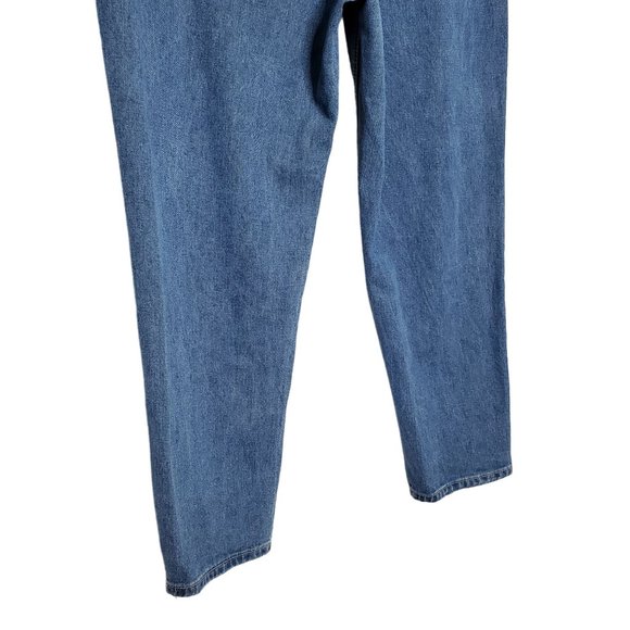 Redial Paris NWT Sz US 16 EU 44 High Waist Mom Jeans Straight Leg Premium Denim - Picture 6 of 10